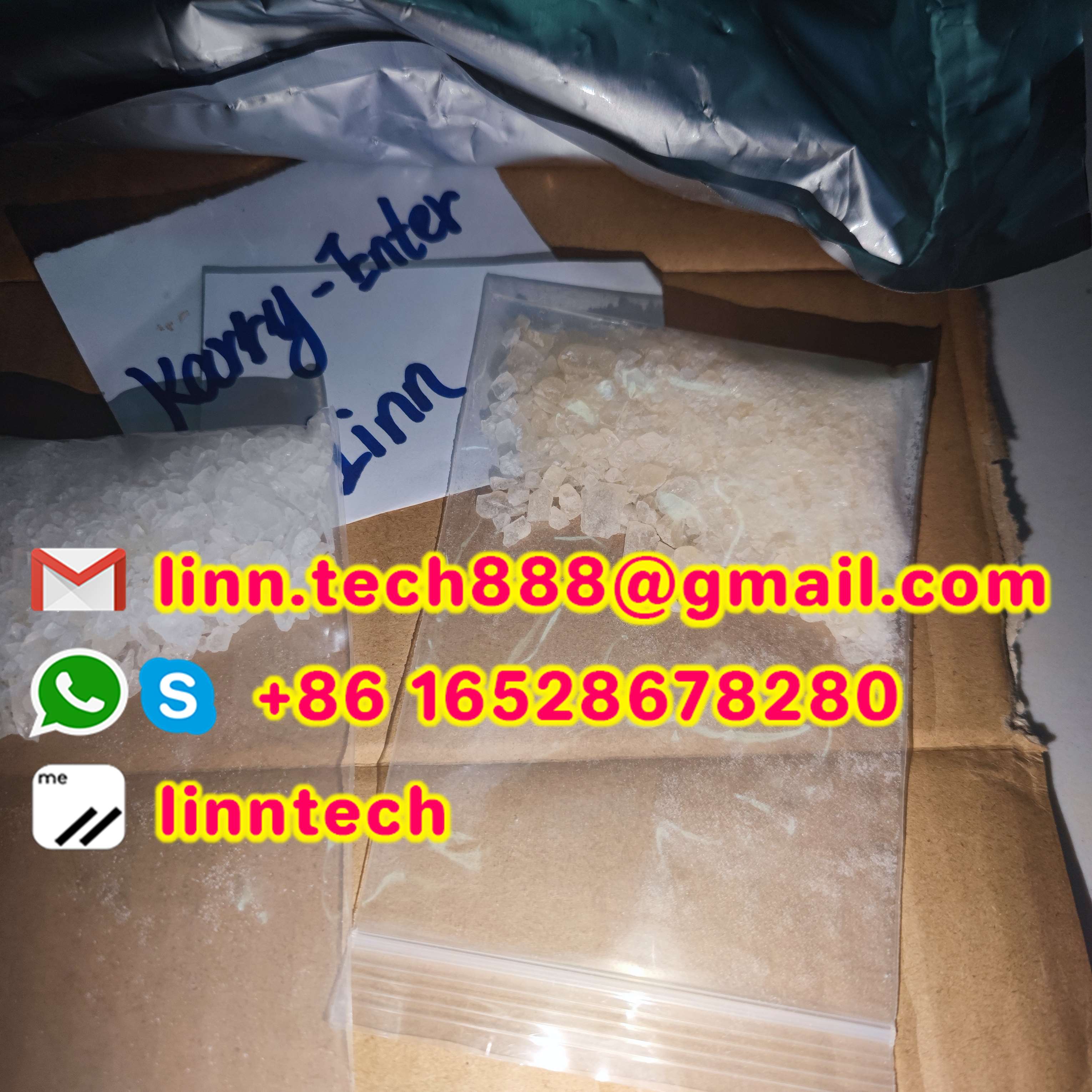 Clean Flubrotizolam Cas 612526-40-6 9-Hydroxy etizolam Cas 52170-72-6 Metonitazene Yellow