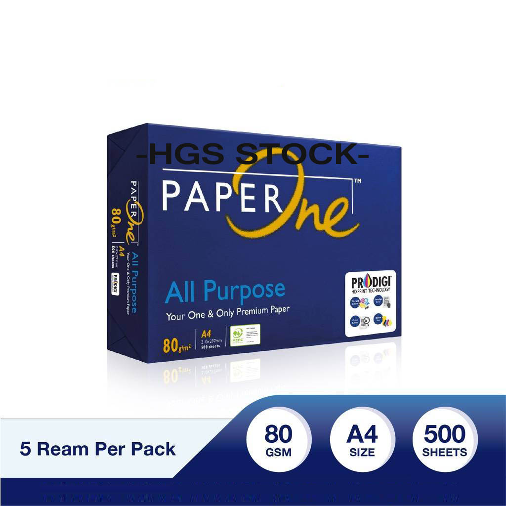 Paper one A4 80 gsm premium copy papers