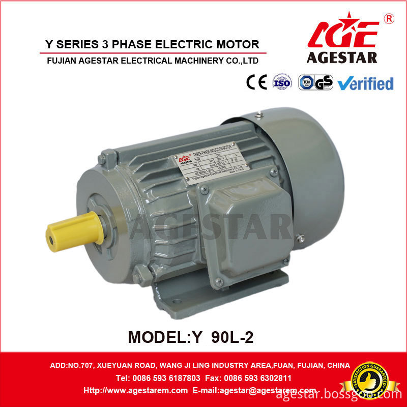 Y Series Three phase Electric motor