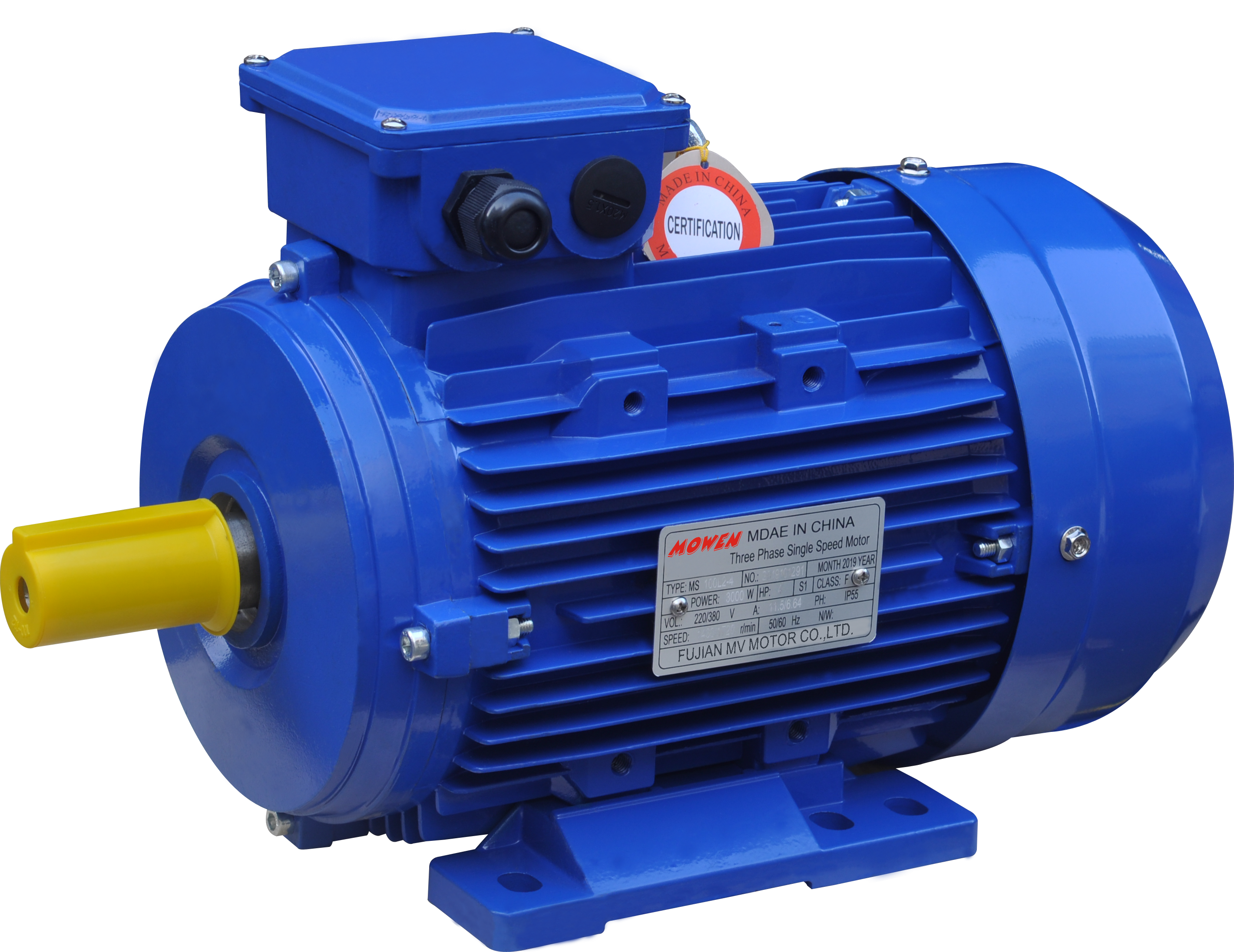 MS SERIES ALUMINUM HOUSING THREE-PHASE INDUCTION MOTOR