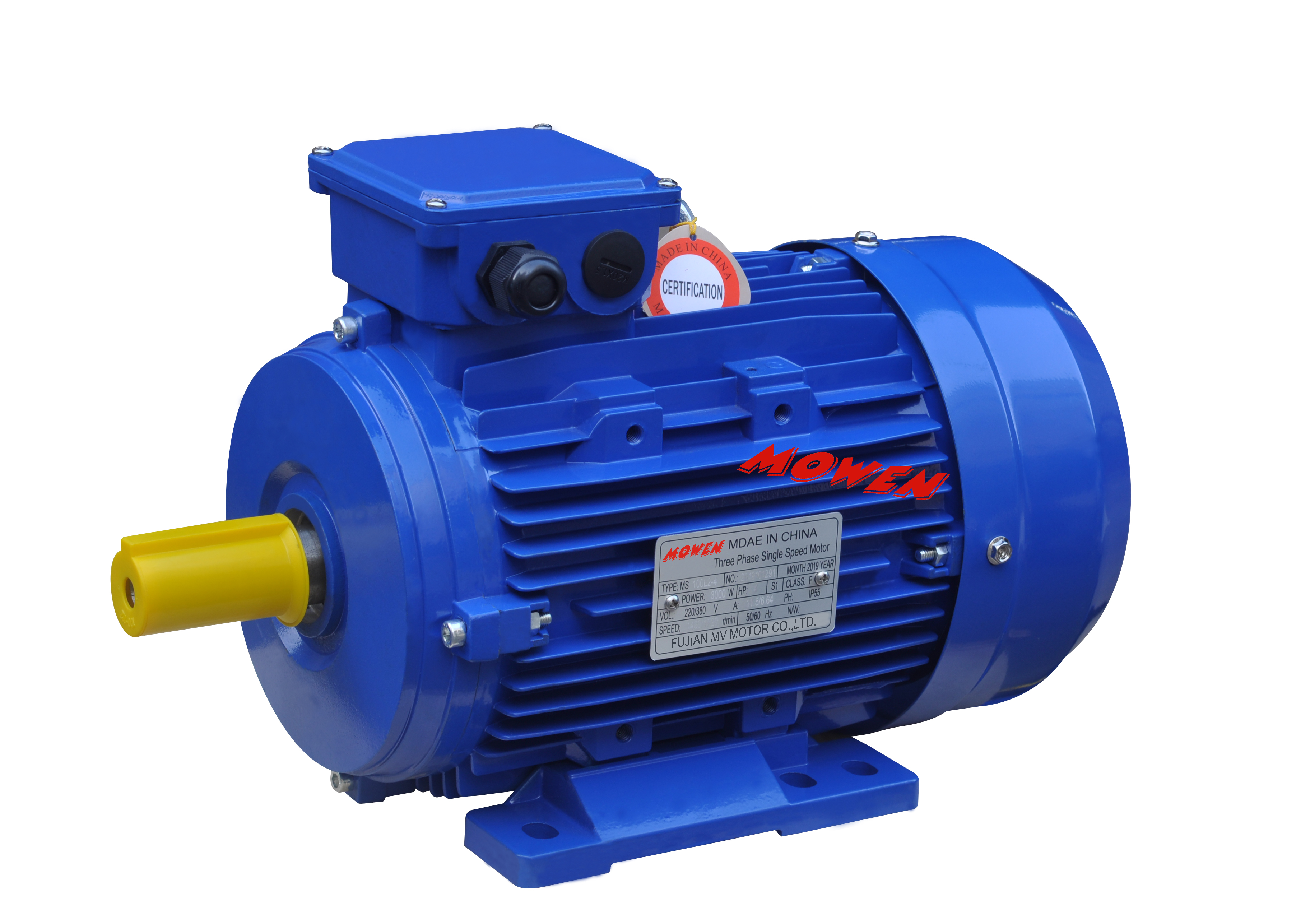 MS SERIES ALUMINUM HOUSING THREE-PHASE INDUCTION MOTOR