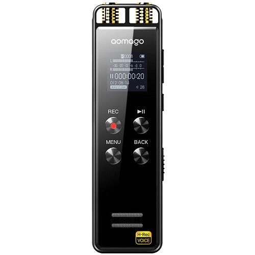 Lossless Sound Quality Spy Digital Voice Recorder 16GB Memory Super Long Time Recording