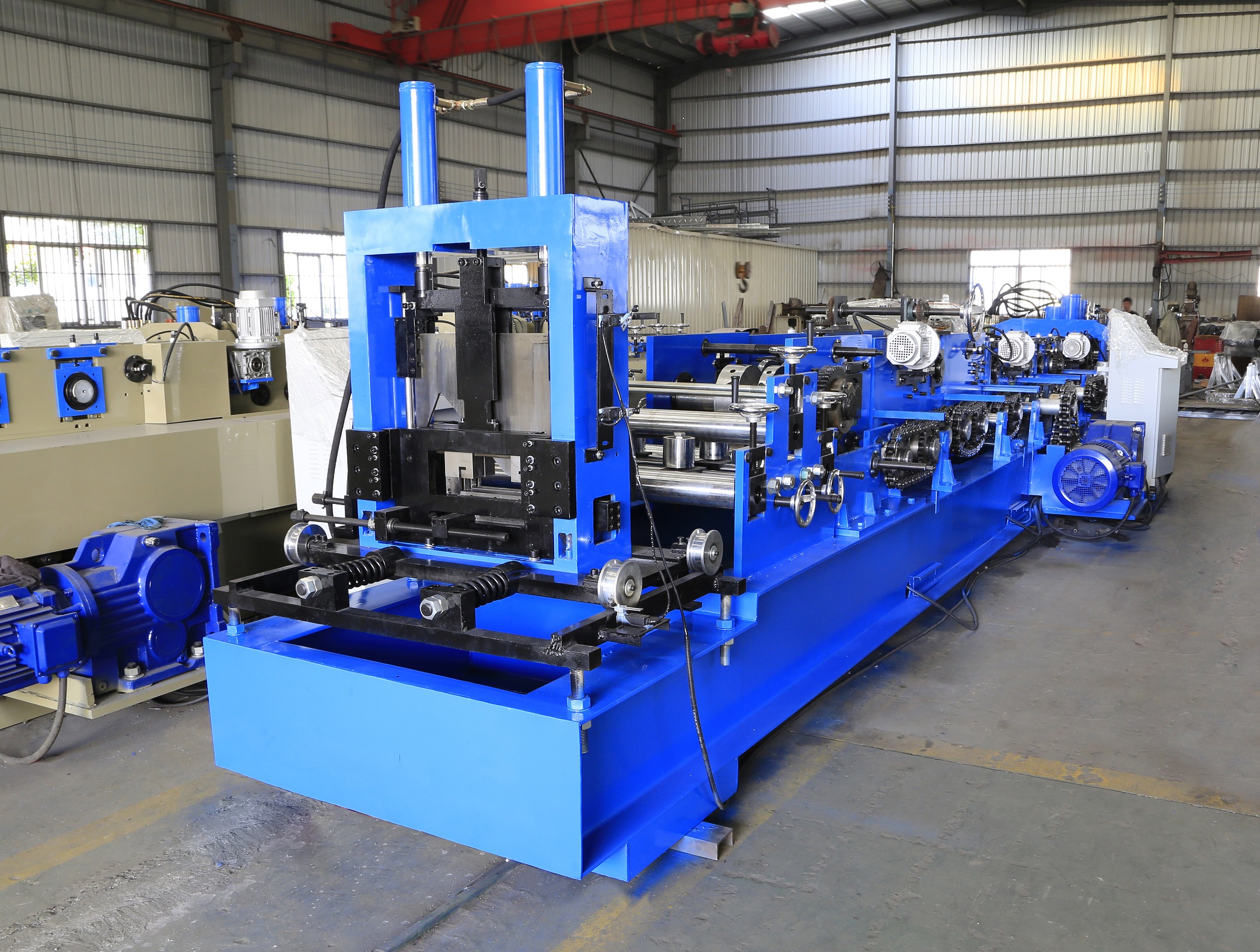 Full AUTO Change C Purlin Roll Forming Machine