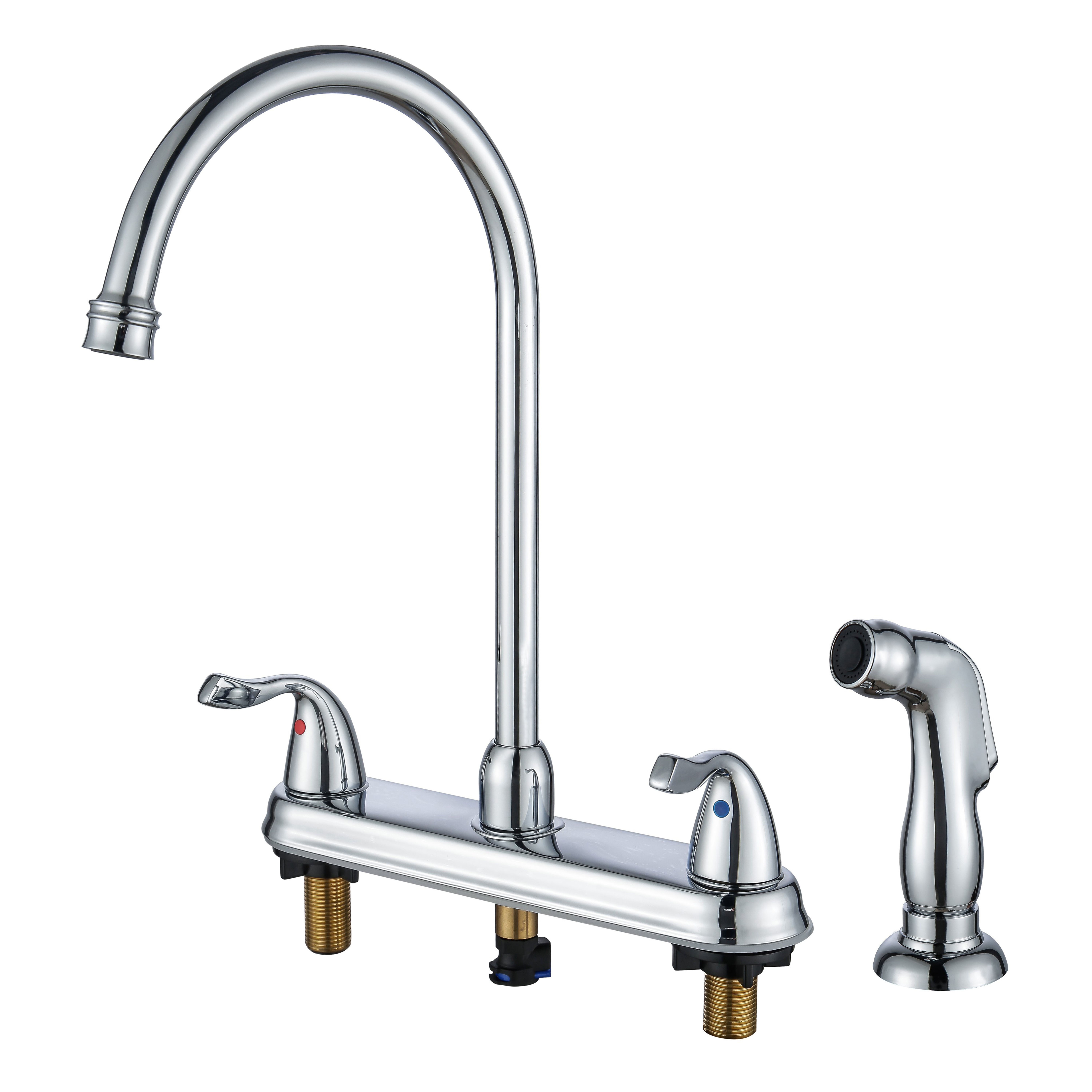 K8006 Double-handle Kitchen Faucet  with Spray Gun