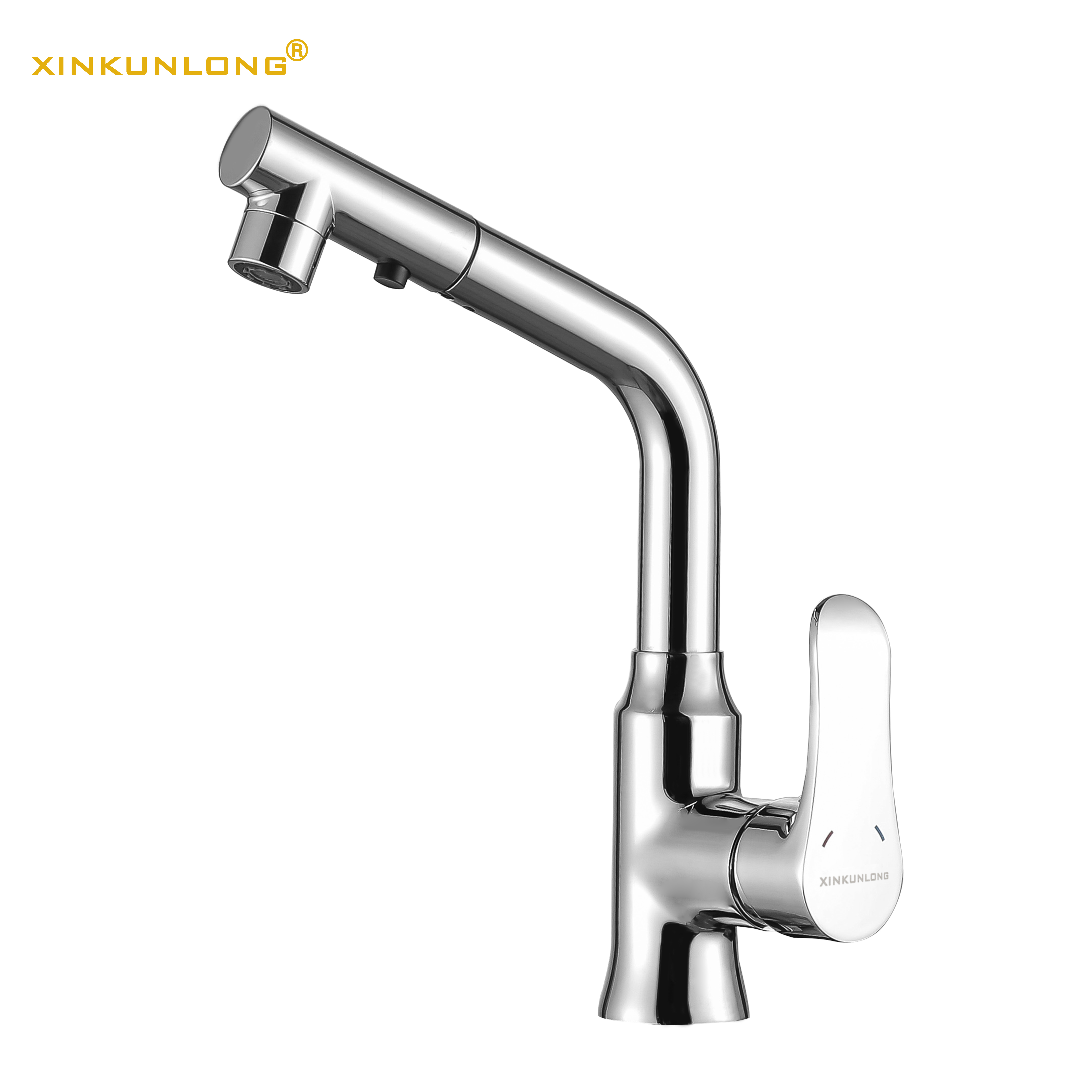 K8002 Single Handle  Pull-down/out Kitchen Faucet