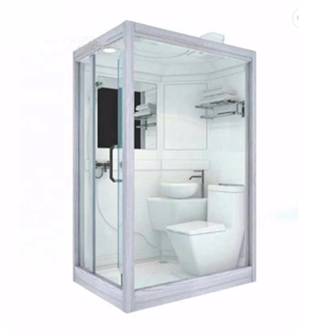 Prefabricated integrated toilet