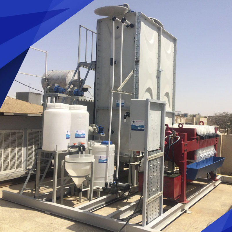 Industrial wastewater treatment package