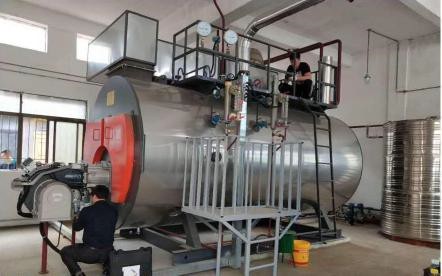 WNS series condensing integrated steam boiler