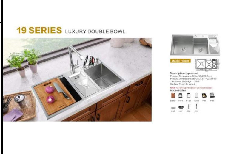 stainless steel sink