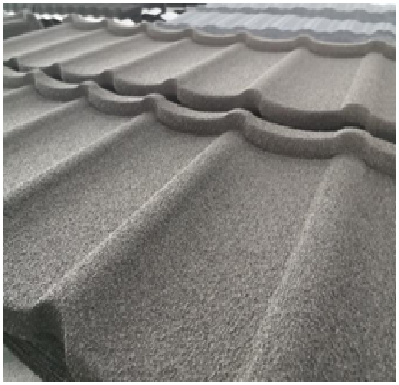 Stone coated roof tiles