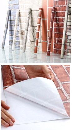 Self adhesive PVC decorative film