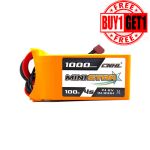 CNHL 1000mah 14.8v 4s 100c lipo battery with deans plug
